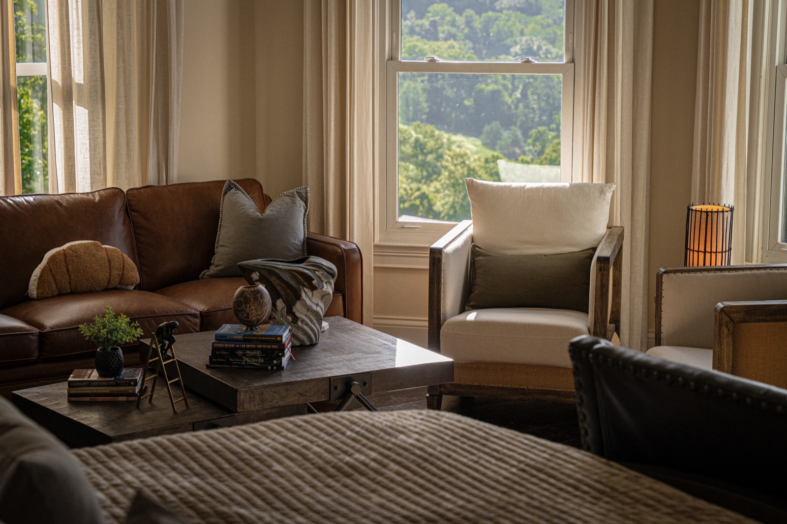 The suite's own sitting room